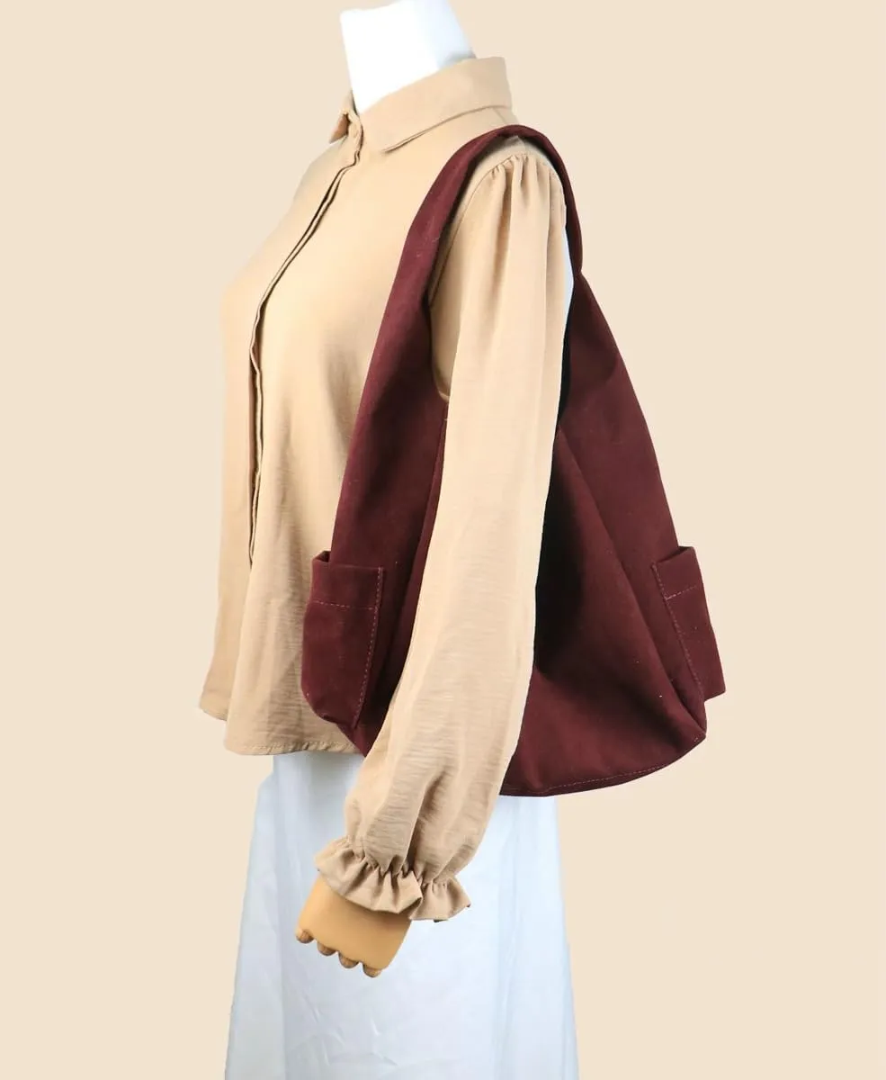 2 Pcs Slouchy PU Leather Bucket Bag Women Crescent Shoulder Bag Cute Hobo Bags Crossbody Purse Satchels Trendy Tote Handbag