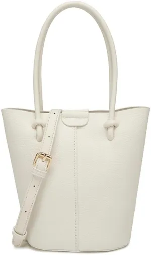 2 Pcs Slouchy PU Leather Bucket Bag Women Trendy Crescent Shoulder Hobo Bags Crossbody Purse Travel Satchels Bag Tote 2025