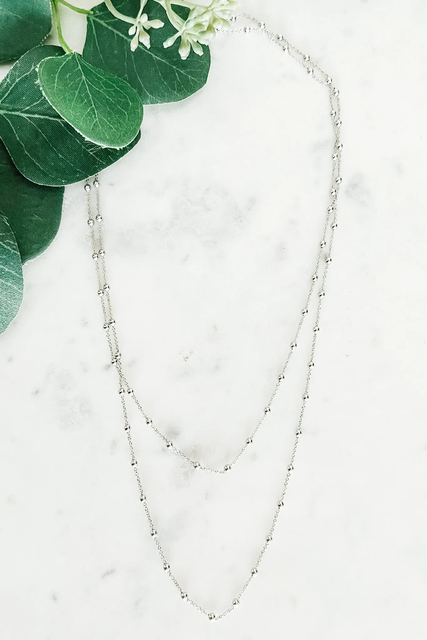 36" Ball Chain Dainty Necklace