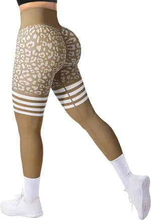 A AGROSTE Seamless Workout Leggings for Women Scrunch Butt Lifting Leggings Booty High Waisted Yoga Pants