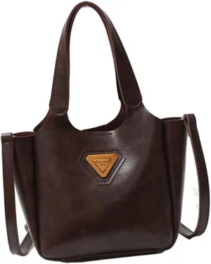 Autumn Winter Crossbody Bag for Women PU Leather Shoulder Bag Korean Styles Messengers Bag Bucket Bag Trendy Handbag