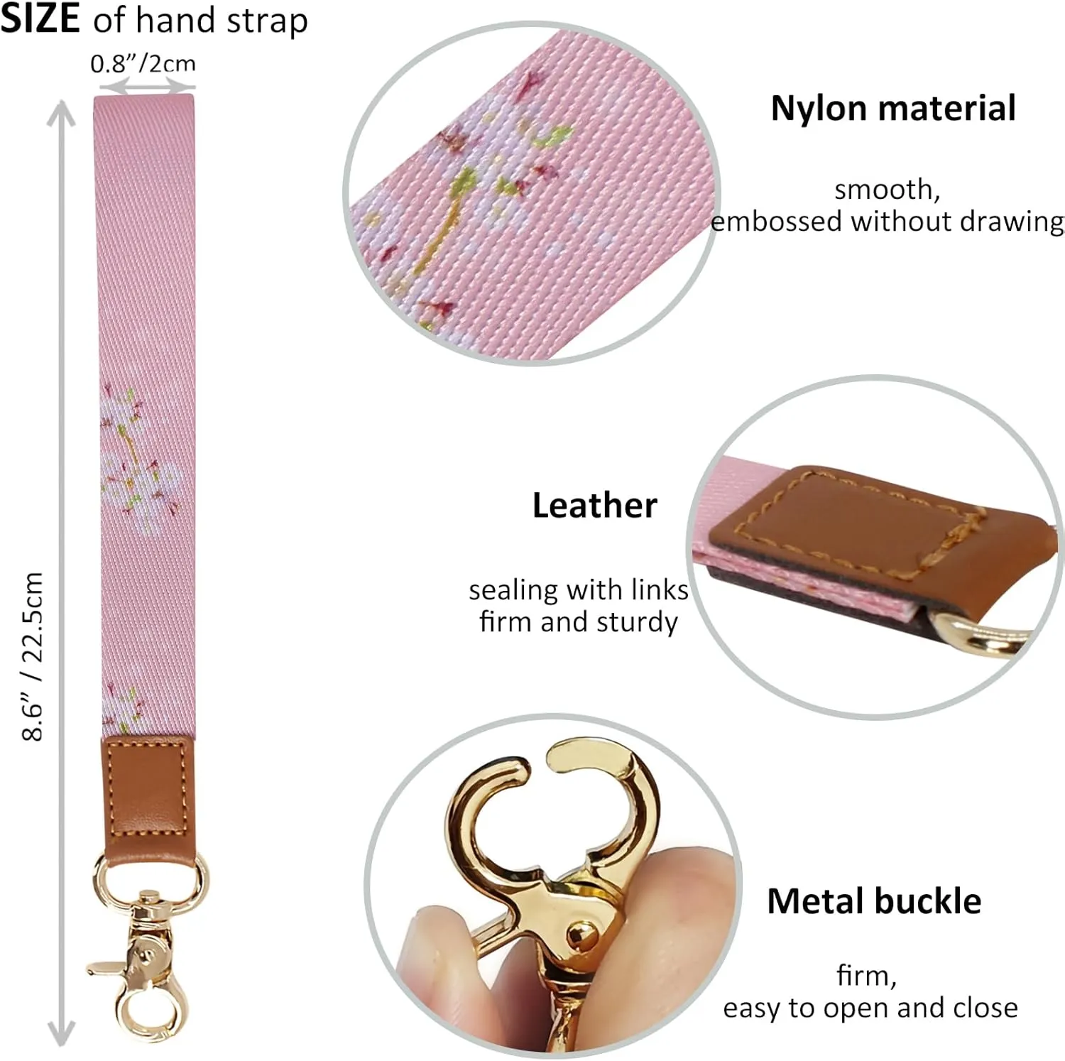 BIHRTC Silicone Beaded Bracelet Wristlet Keychain with Wrist Strap Key Chains for Women Girl Car Keys Bangle Chain