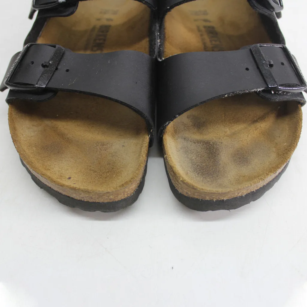 Birkenstock Unisex Sandals Milano Casual Ankle Strap Slingback Birko-Flor - UK 5.5