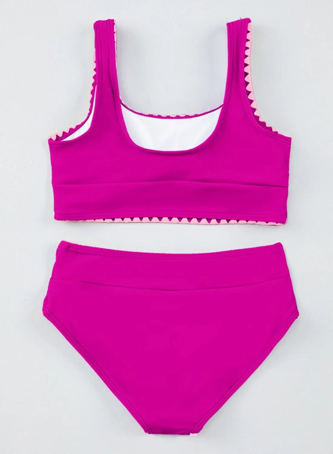 blibean Teen Girls Swimsuits Two Piece Bikini Sets with Chest Pad Size 6-15 Years