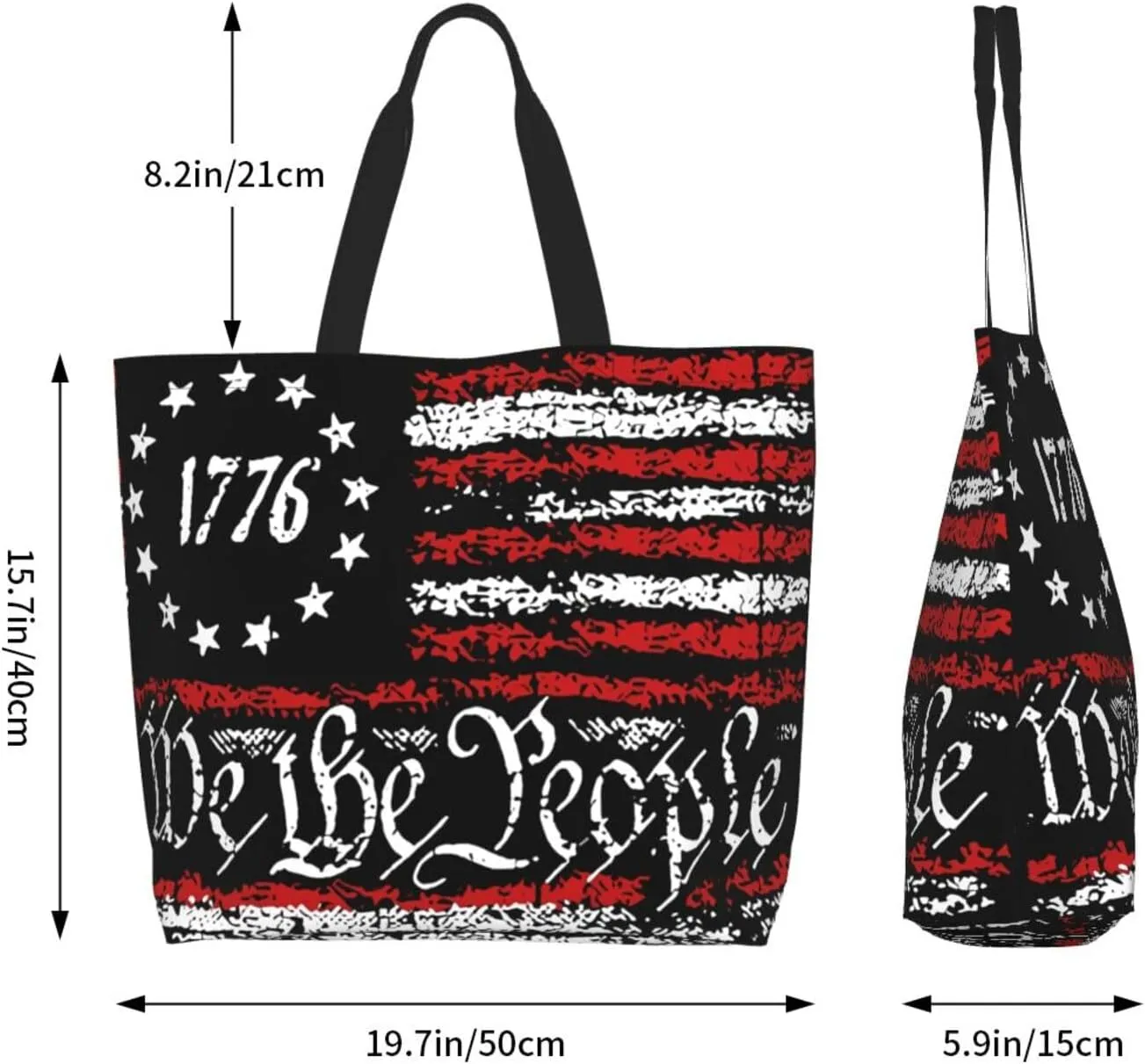 Bright Mushrooms Women's Tote Bag Large Capacity Single Shoulder Bags Handbag for Shopping Work