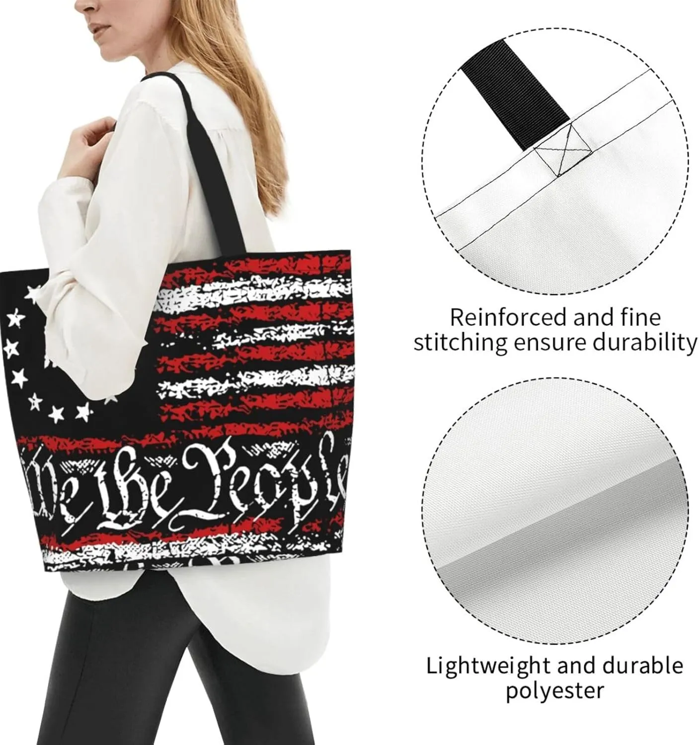 Bright Mushrooms Women's Tote Bag Large Capacity Single Shoulder Bags Handbag for Shopping Work
