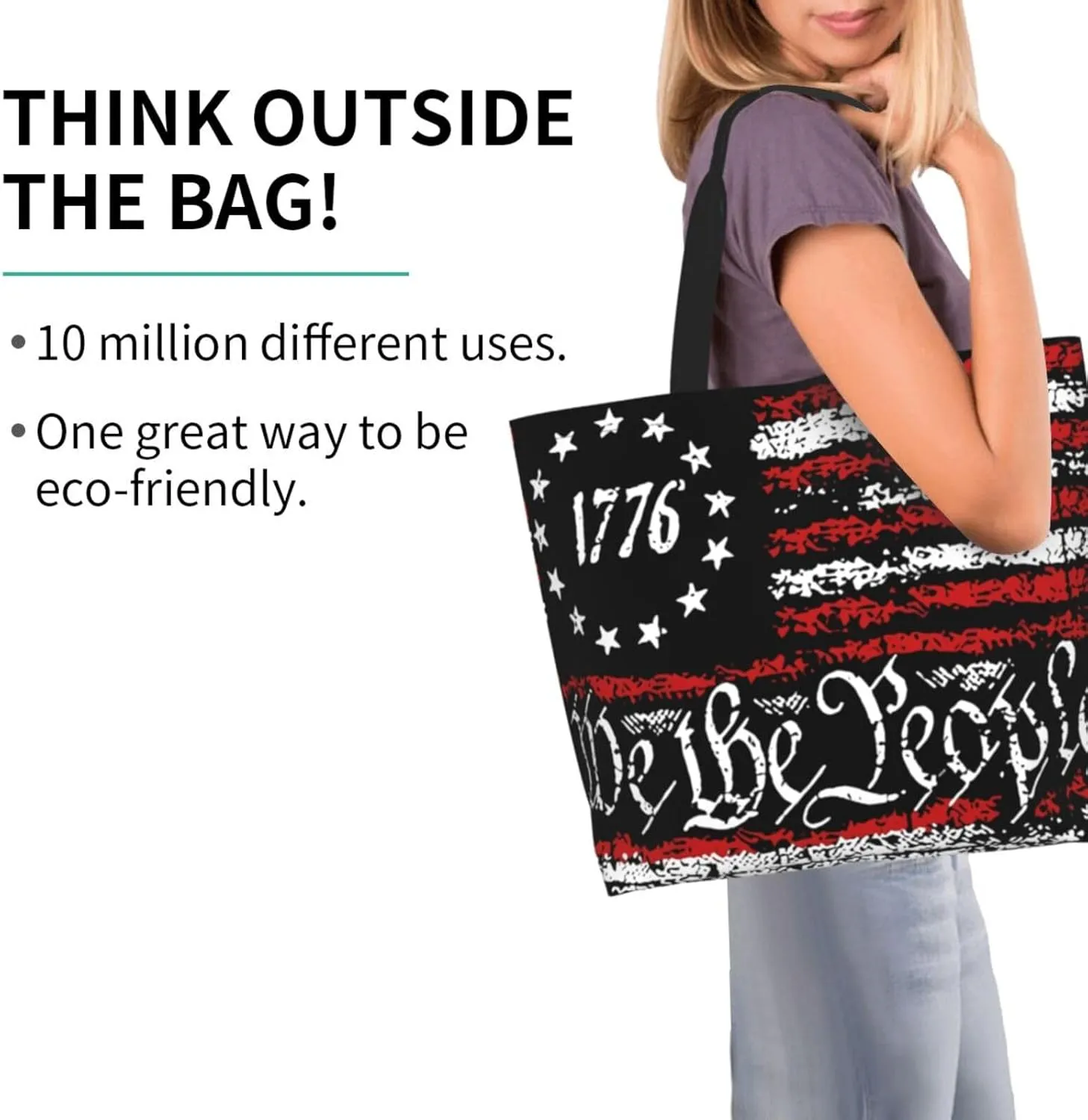 Bright Mushrooms Women's Tote Bag Large Capacity Single Shoulder Bags Handbag for Shopping Work