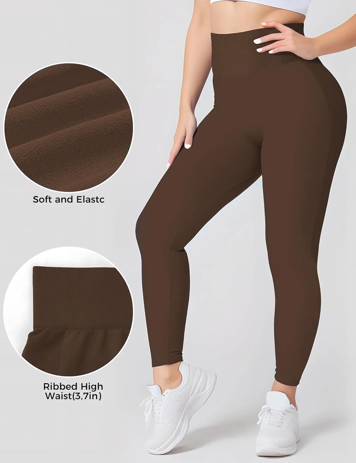 Buauty Scrunch Butt Lifting Leggings for Women Workout High Waisted Tummy Control Seamless Booty Gym Athletic Yoga Pants