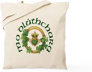 CafePress My Best Friend Tote Bag Reusable Natural Beige Canvas Shopping Bag