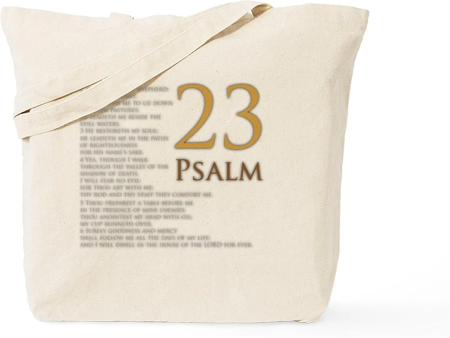 CafePress PSA 23 Tote Bag Natural Canvas Tote Bag, Reusable Shopping Bag