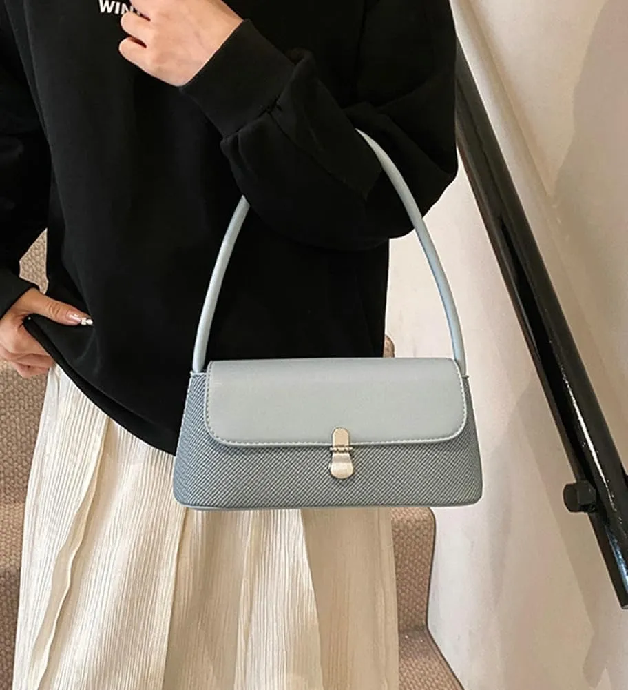 Casual Shoulder Purses For Women Cute Tote Handbag Underarm Bag Commuter Travel Satchels PU Leather 2025