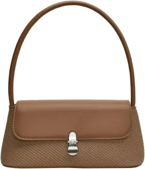 Casual Shoulder Purses For Women Cute Tote Handbag Underarm Bag Commuter Travel Satchels PU Leather 2025