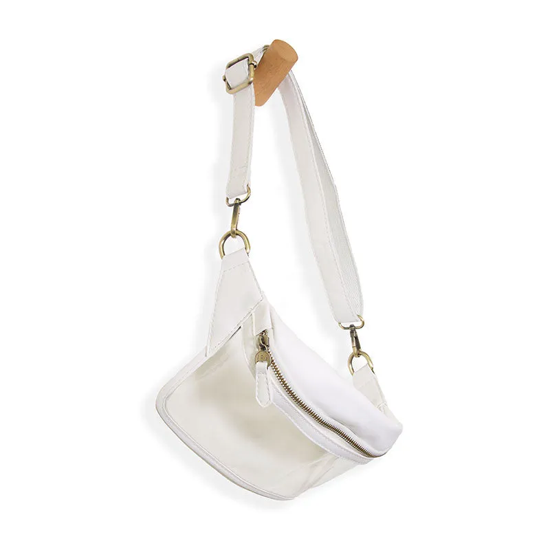 Clear Sylvie Sling/Belt Bag