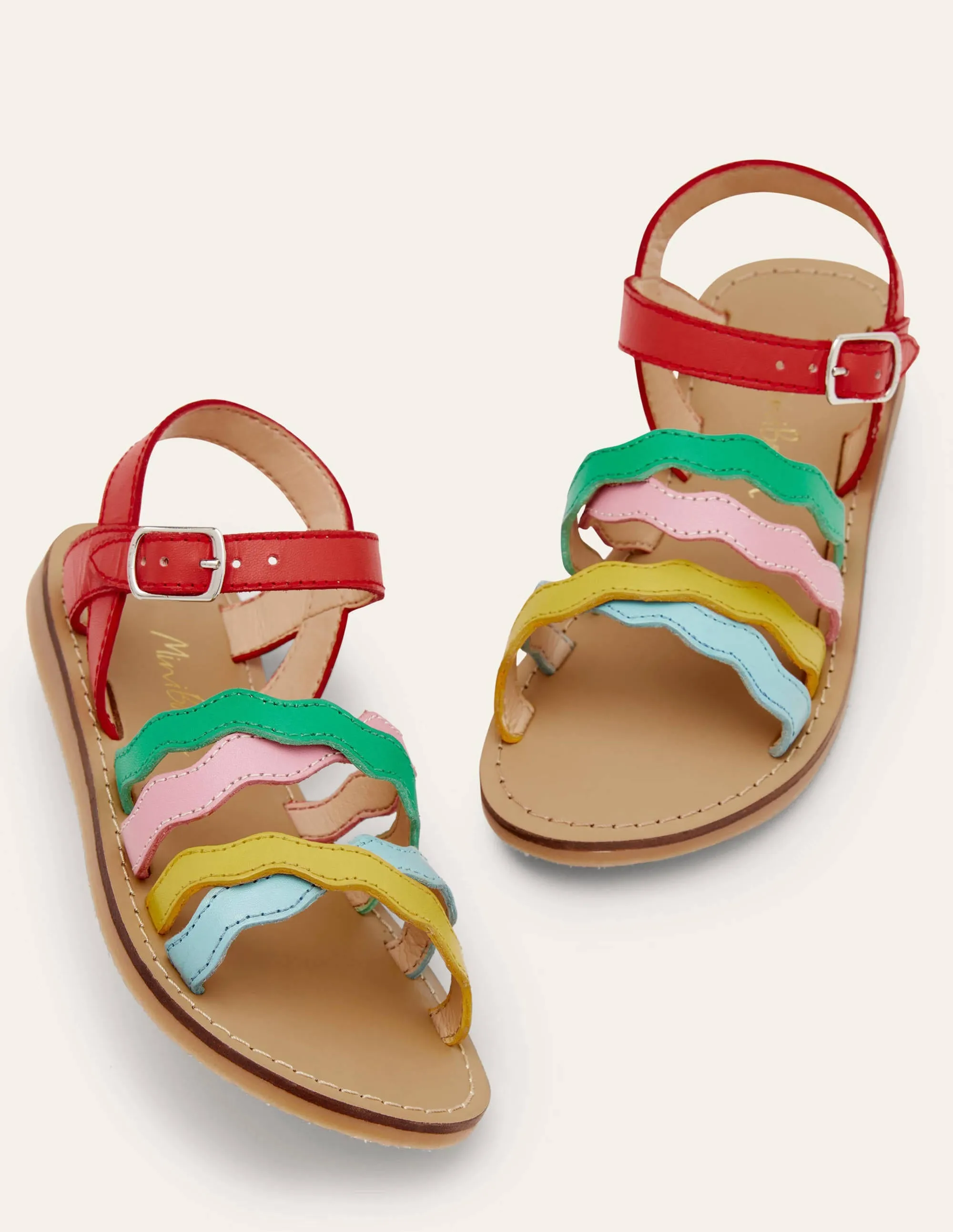 Everyday Sandals-Multi Rainbow