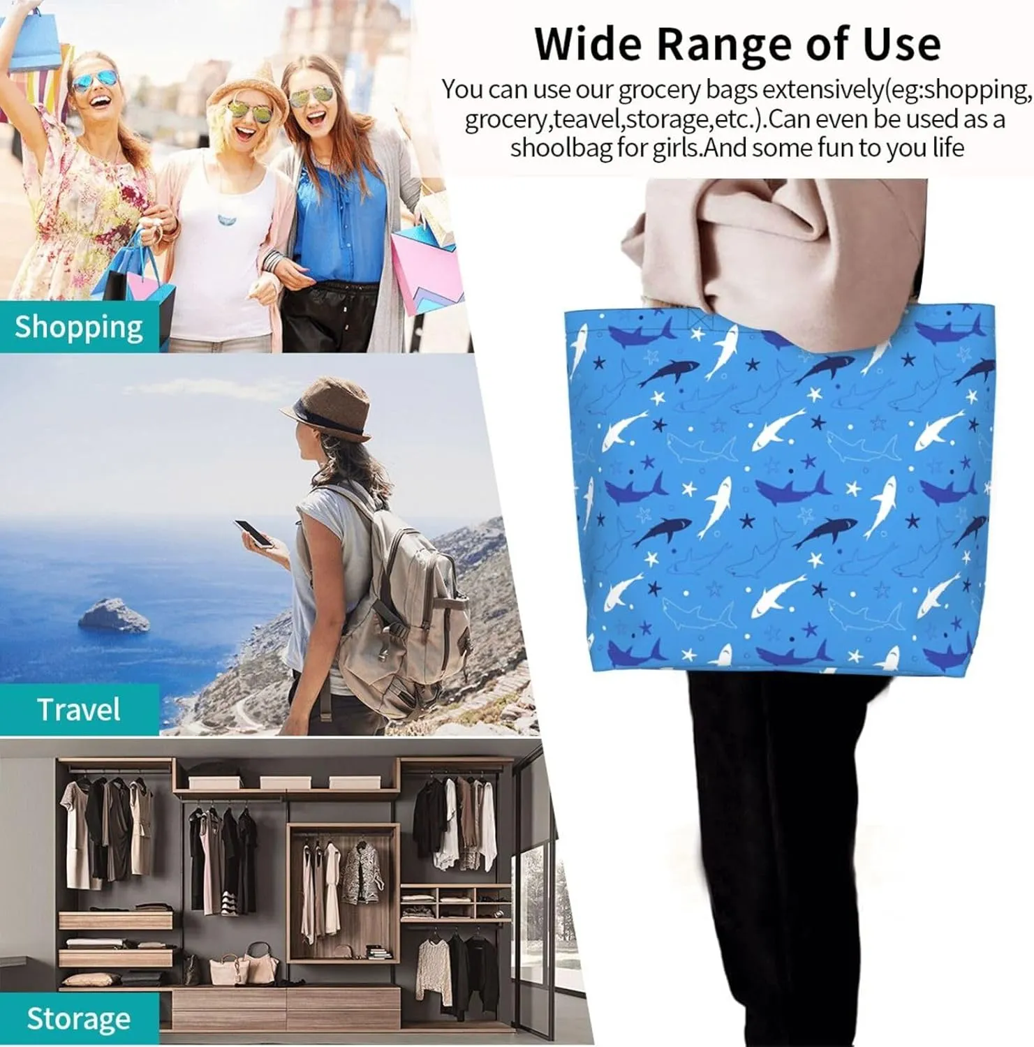 Flame Hockey Puck Women's Tote Bag Large Capacity Single Shoulder Bags Handbag for Shopping Work