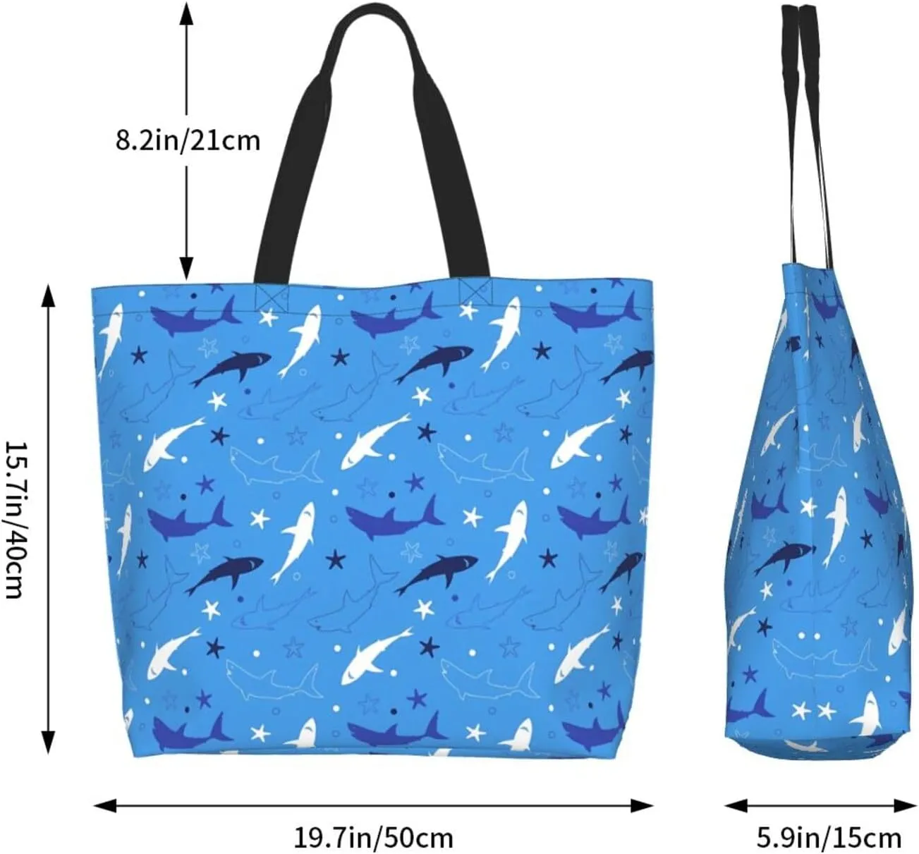 Flame Hockey Puck Women's Tote Bag Large Capacity Single Shoulder Bags Handbag for Shopping Work