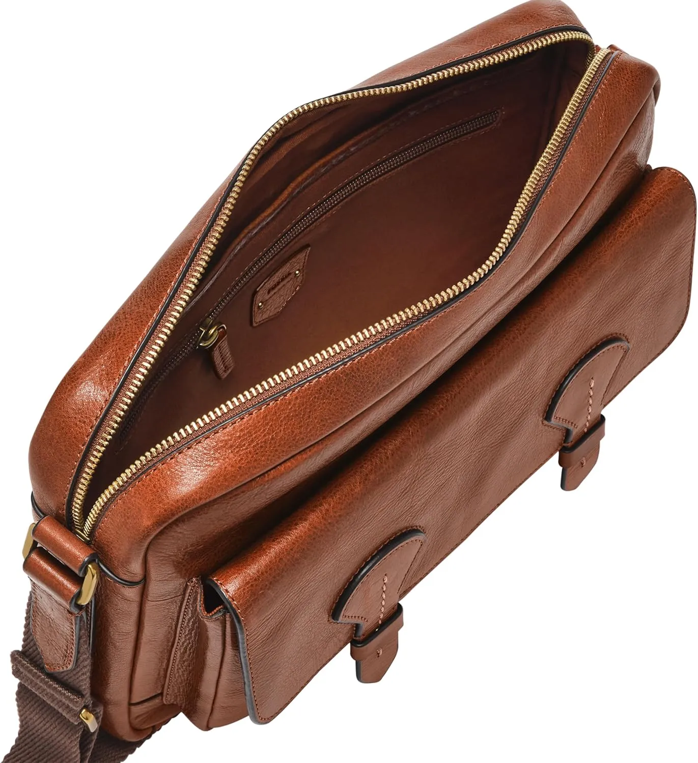 Fossil Courier Bag, Hayes Mink