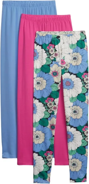 GAP Girls' 3-Pack Jersey Leggings
