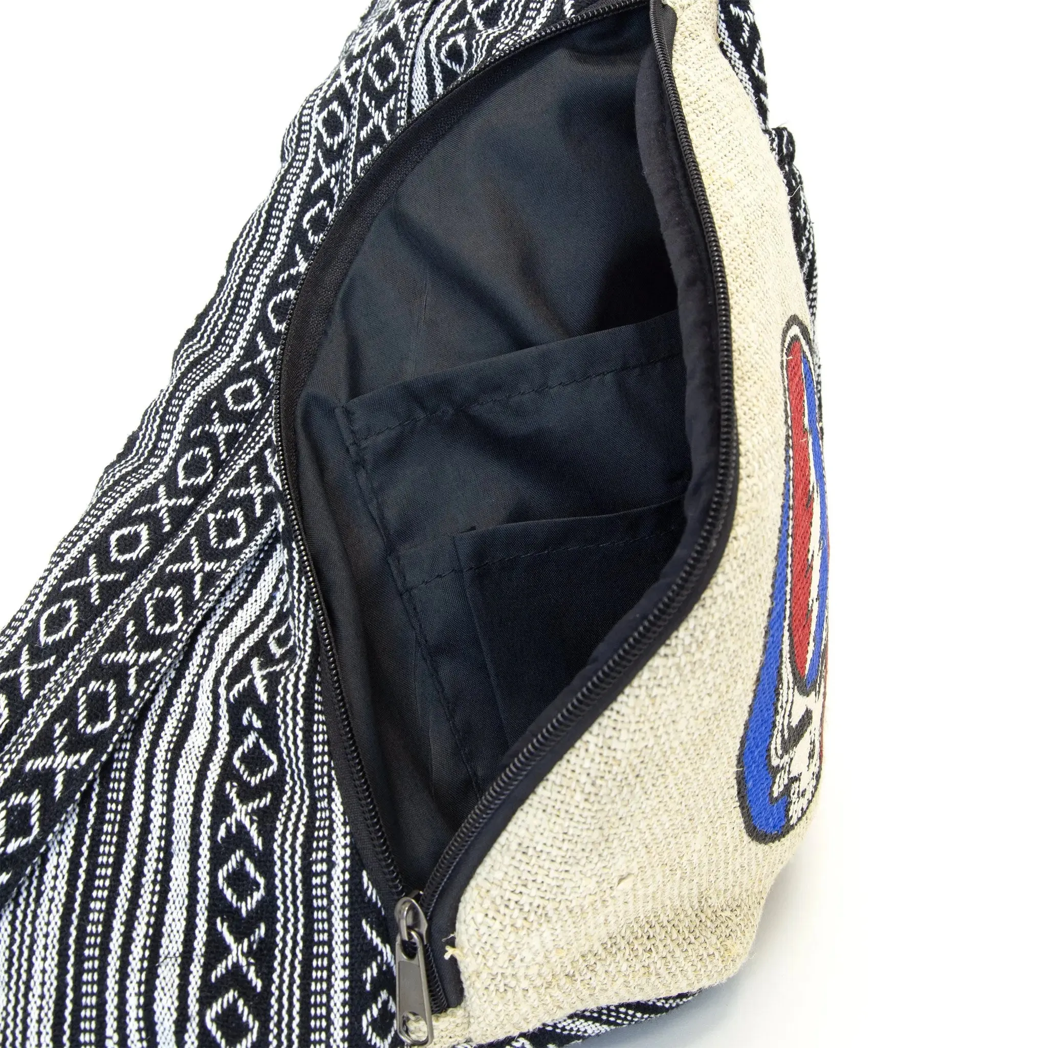 Grateful Dead Steal Your Face Hemp Sling Backpack