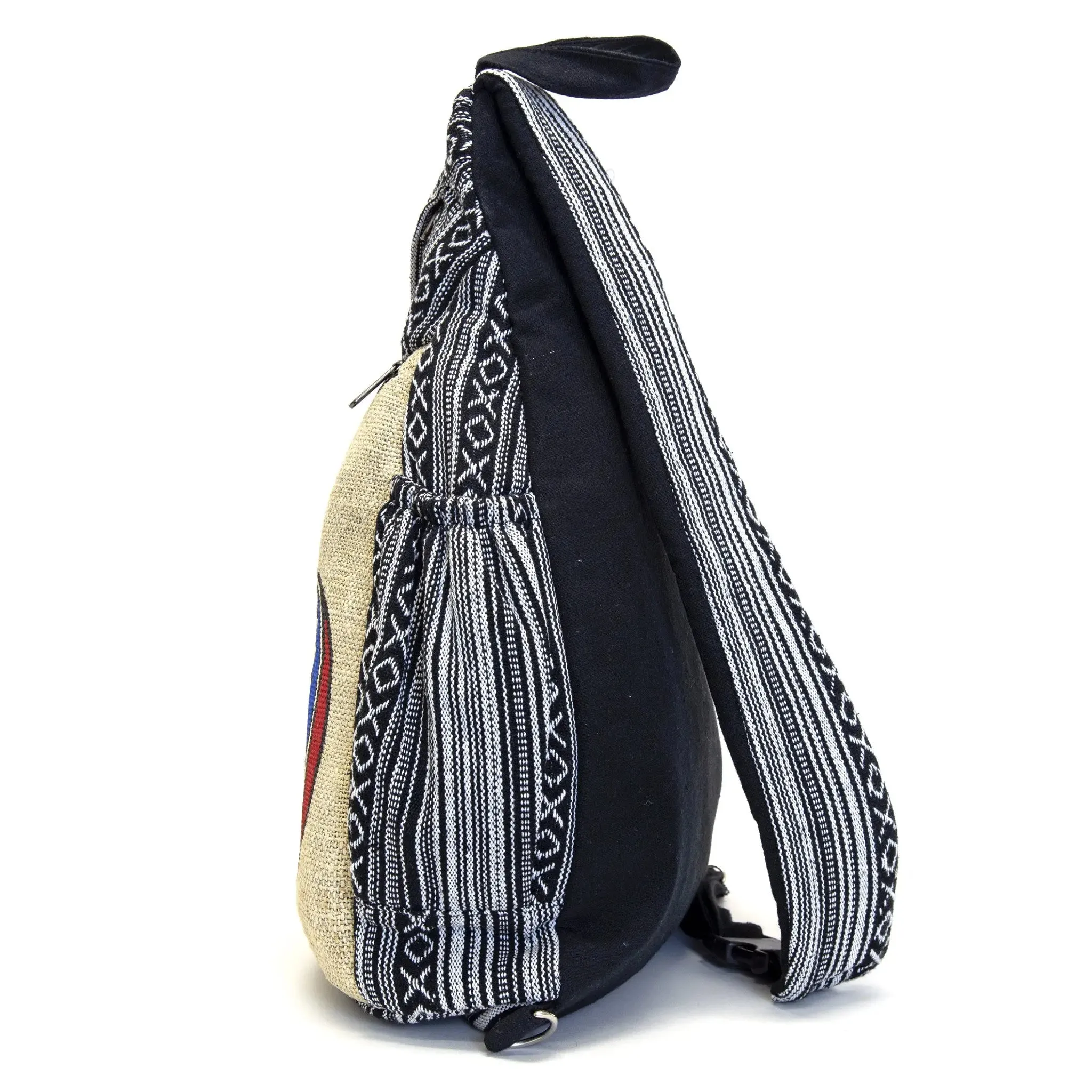 Grateful Dead Steal Your Face Hemp Sling Backpack