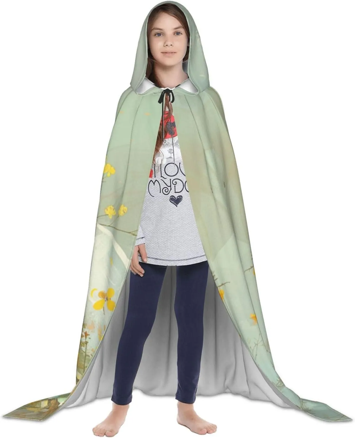 Halloween Horror Halloween Cape For Teenagers, Hooded Cloak Long Cape Costume Cloak For Party Or Cosplay