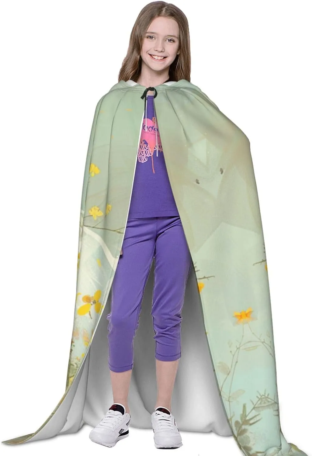 Halloween Horror Halloween Cape For Teenagers, Hooded Cloak Long Cape Costume Cloak For Party Or Cosplay