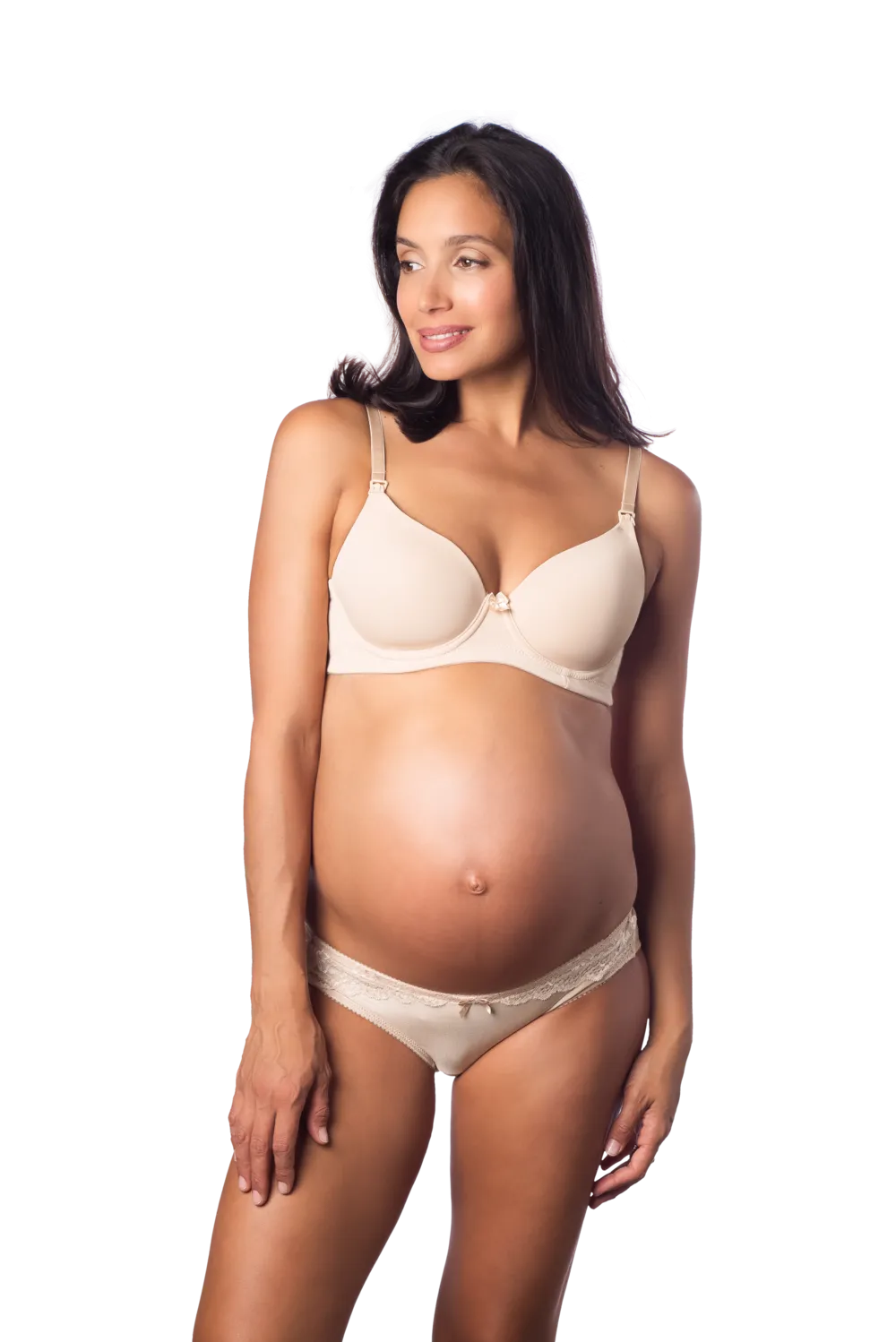 Hotmilk 'Forever Yours' Contour Nursing Bra - Nude