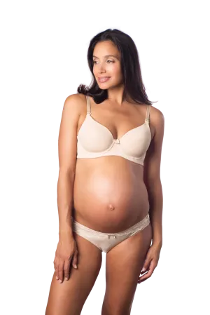 Hotmilk 'Forever Yours' Contour Nursing Bra - Nude