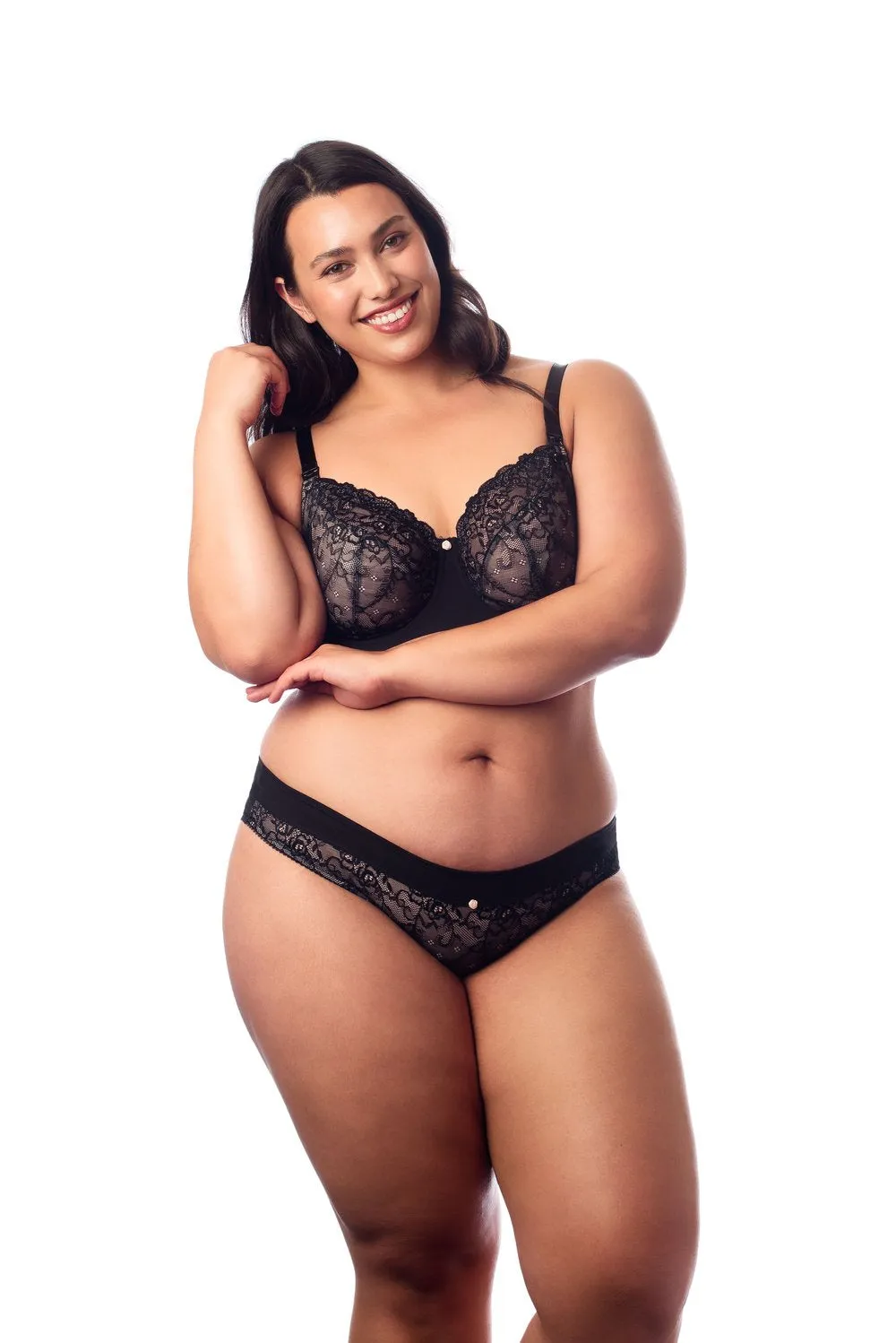 Hotmilk 'Temptation' Flexiwire Nursing Bra - Black