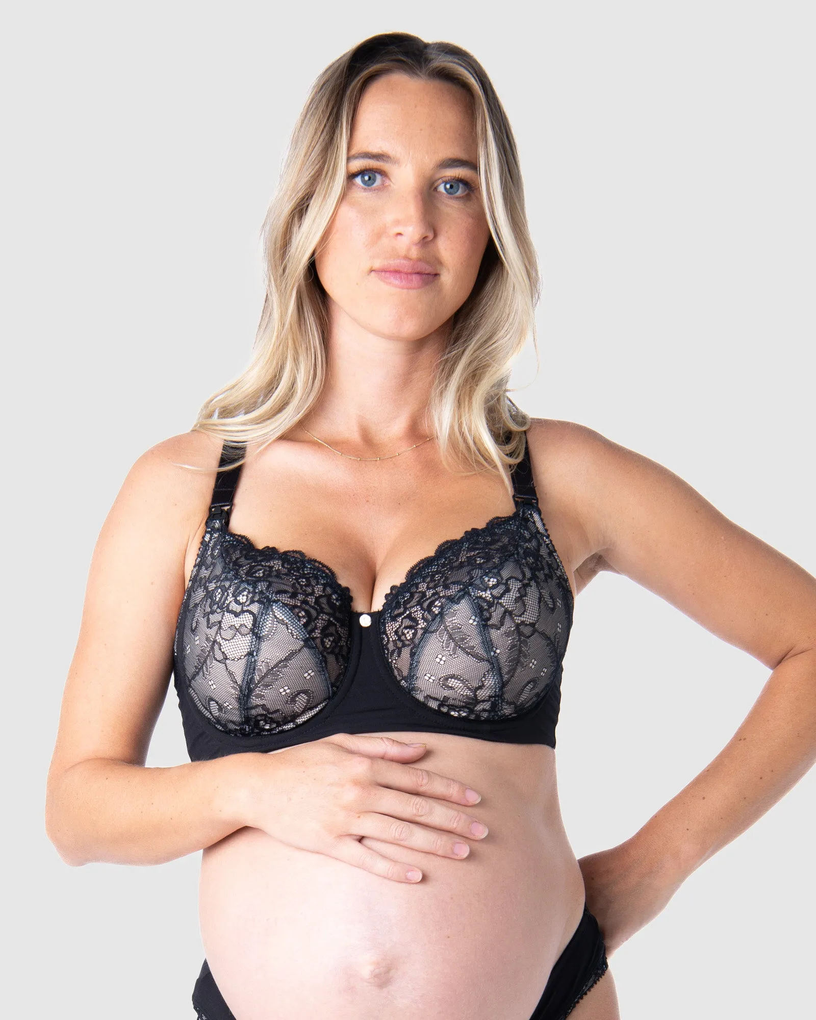 Hotmilk 'Temptation' Flexiwire Nursing Bra - Black