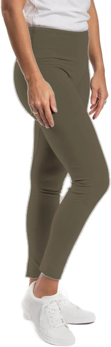 INTRO. Tummy Control High Waist Pull-On Cotton Spandex Legging