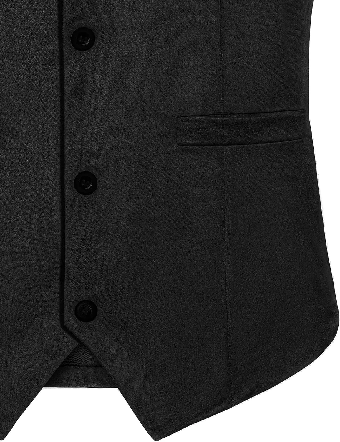 KAIPUTE Western Cowboy Costume Men's Vest Hat Belt for Adult Halloween Party Cosplay