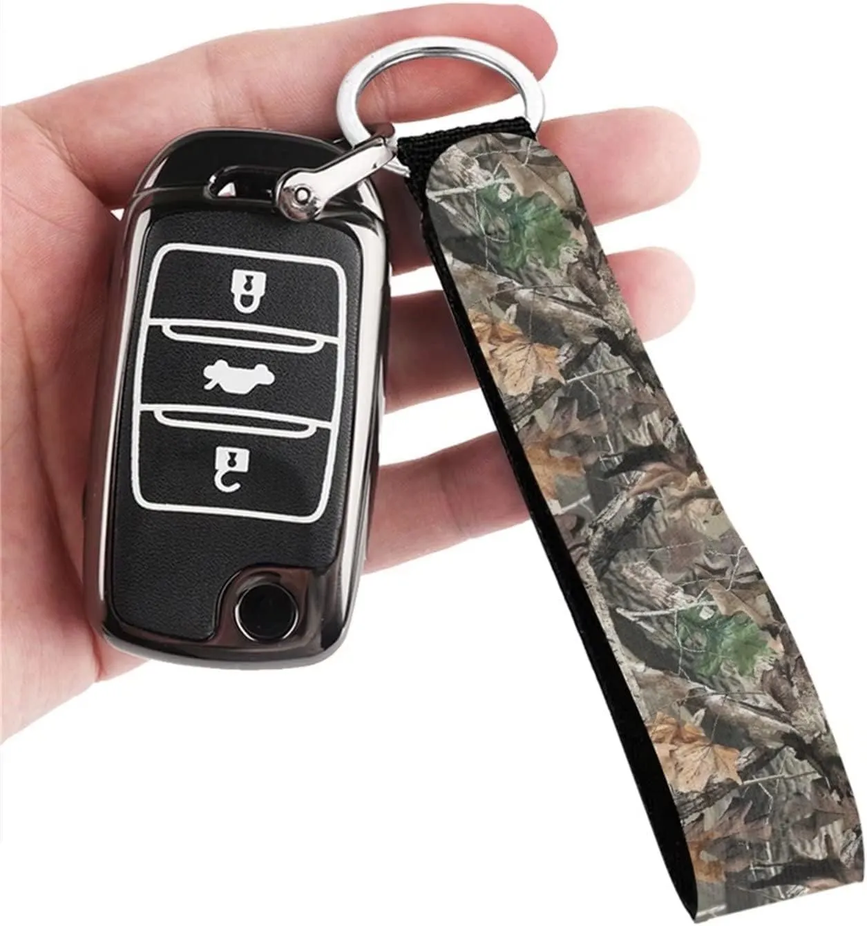 Keychains for Women,Car Key Chains Strap Teen Girls Wristlet Keychain