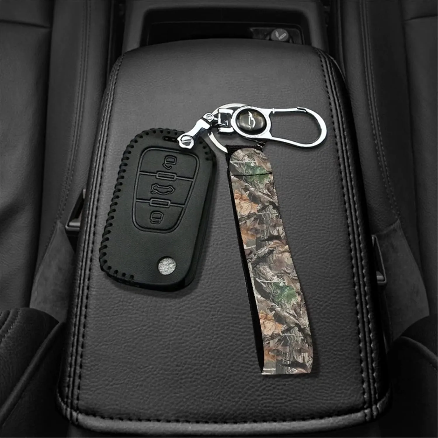 Keychains for Women,Car Key Chains Strap Teen Girls Wristlet Keychain