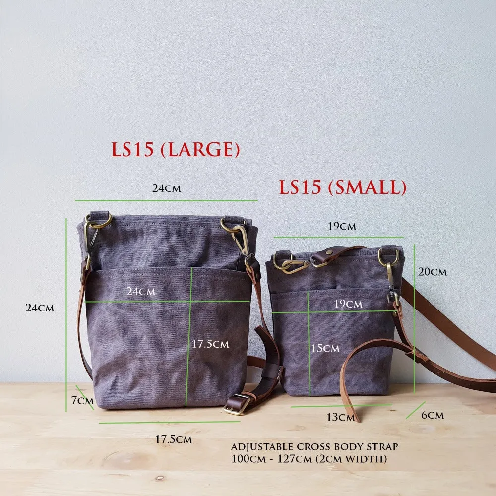 KINIES HANDMADE: Flip Flap Cover Sling Bag (Large)
