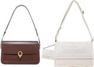 LA FESTIN PU Leather Purses For Women With Coin Purse - Large Satchel Bags Adjustable Strap Women's Shoulder Handbags