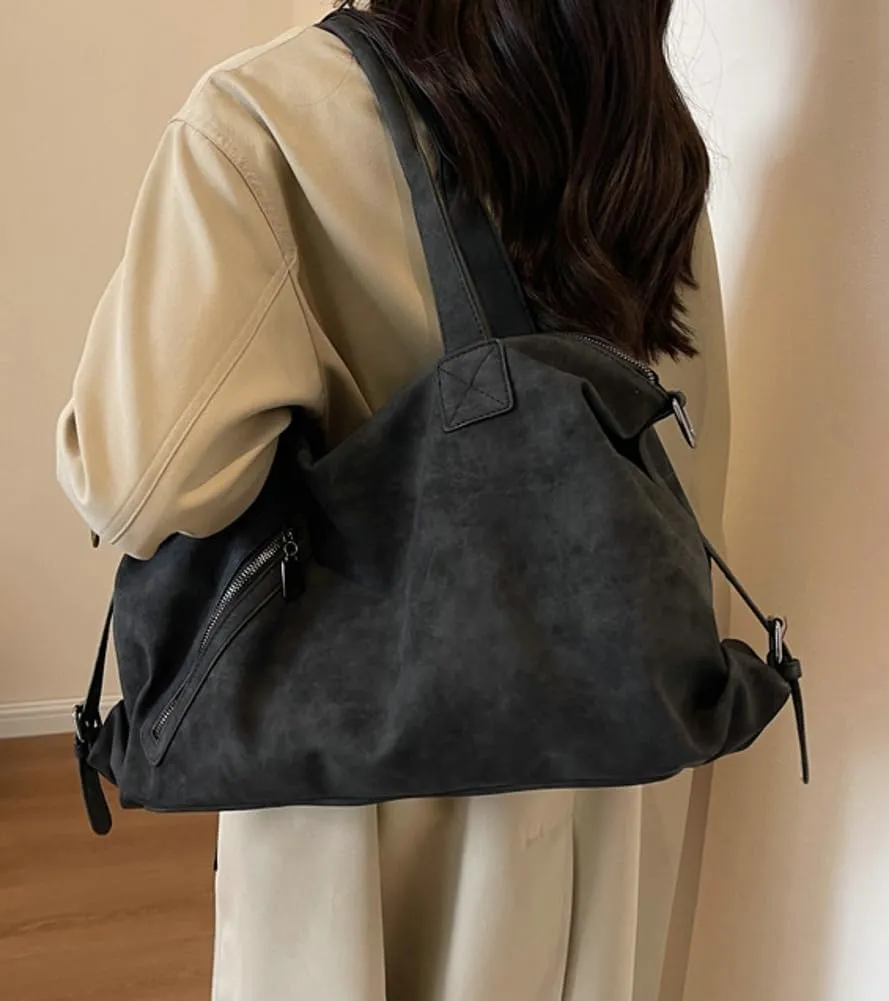 Large Tote Bag for Women Vegan Leather Shoulder Crossbody Purse Trendy Handbag Satchels for Work Travel