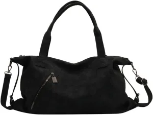 Large Tote Bag for Women Vegan Leather Shoulder Crossbody Purse Trendy Handbag Satchels for Work Travel