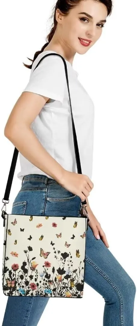 Leather Bucket Bags for Women Satchels Bucket Purse Large Tote Bags Commuting Crossbody Handbag Fashion Hobo Bags