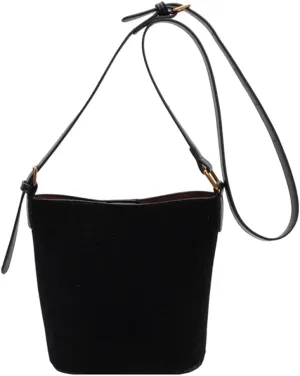 Leather Hobo Bags for Women - Suede Bucket & Slouchy Bags - Vintage Faux Suede Shoulder Satchel
