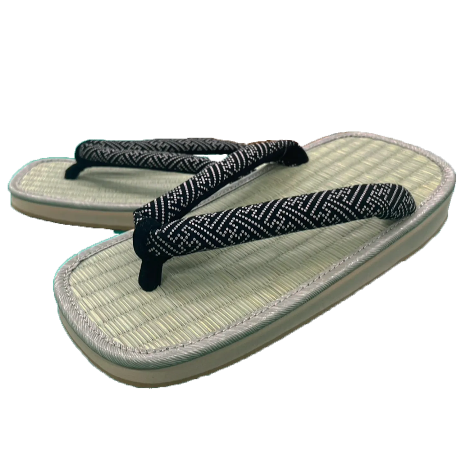 Men's Tatami setta sandals : Saya-gata pattern