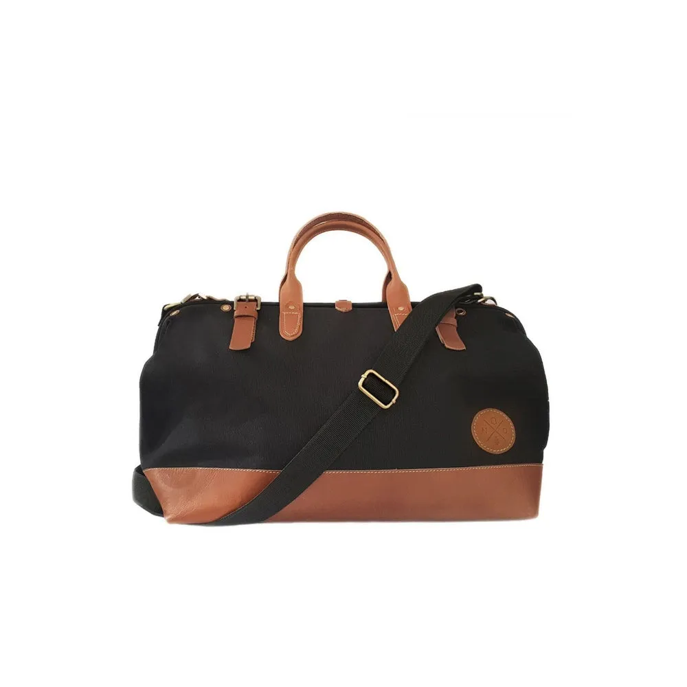 Nappa Dori Black Weekender Bag