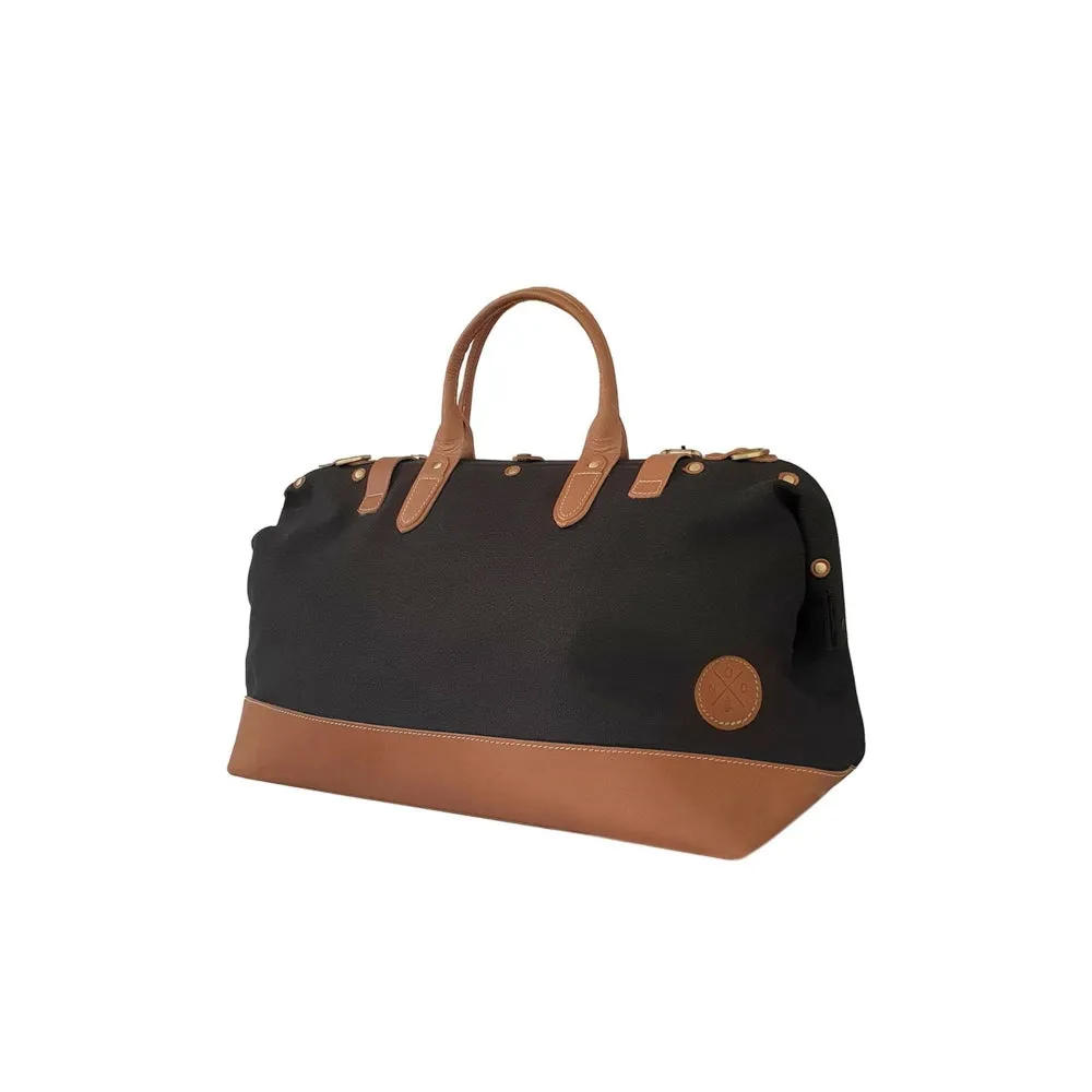 Nappa Dori Black Weekender Bag