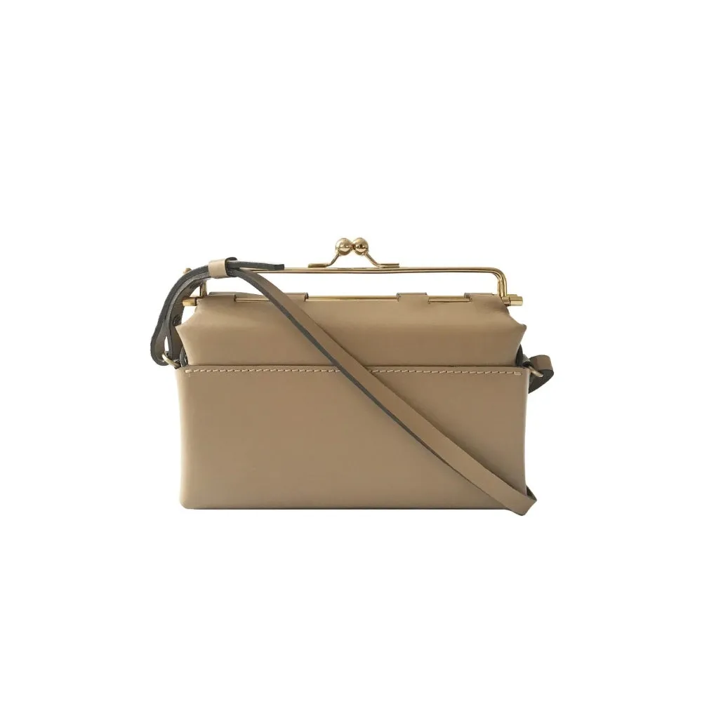 Nappa Dori Clay Kisslock Bag