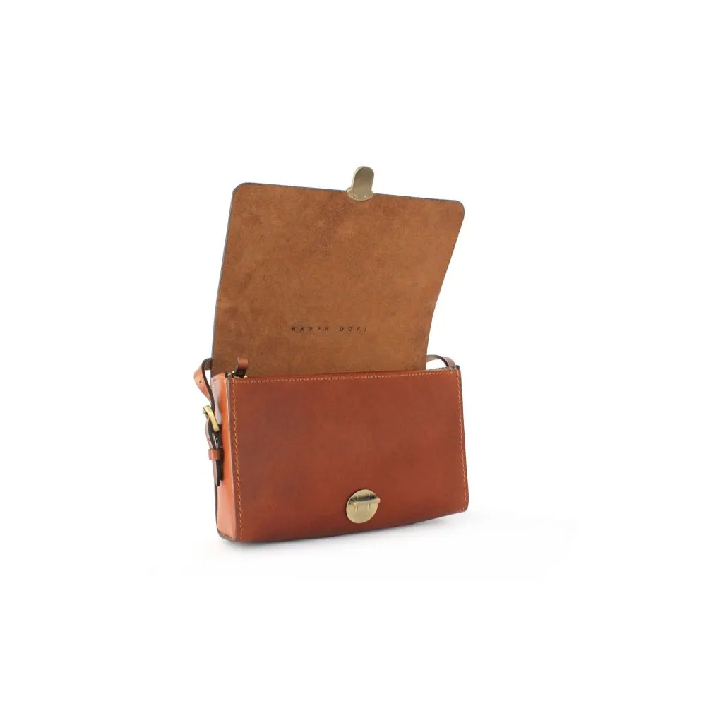 Nappa Dori Tan Saddle Large Sling