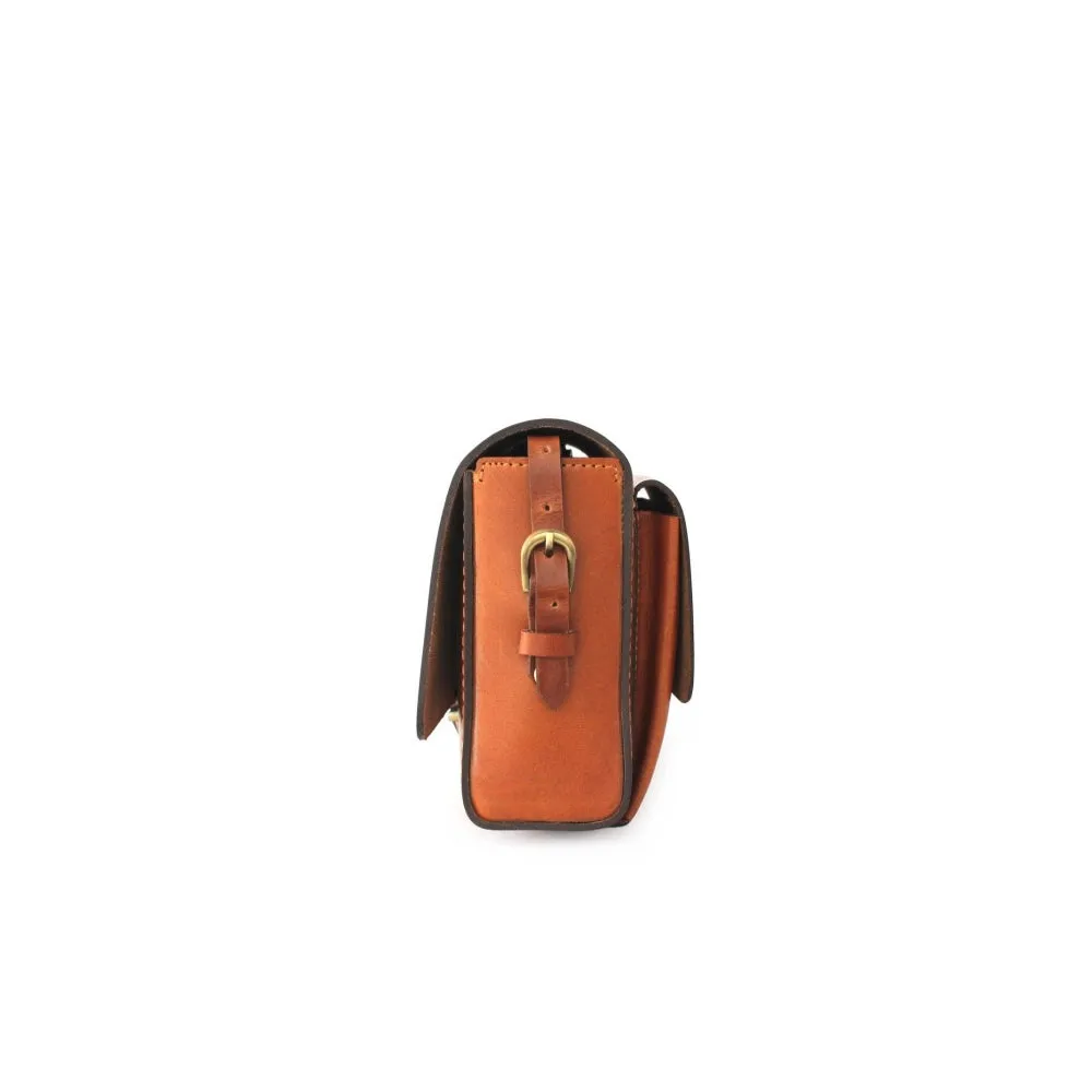 Nappa Dori Tan Saddle Large Sling