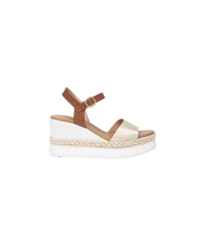 NERO GIARDINI WOMENS LEATHER WEDGES