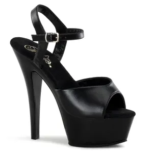 Pleaser Kiss-209-Black-Size 9-Clearance