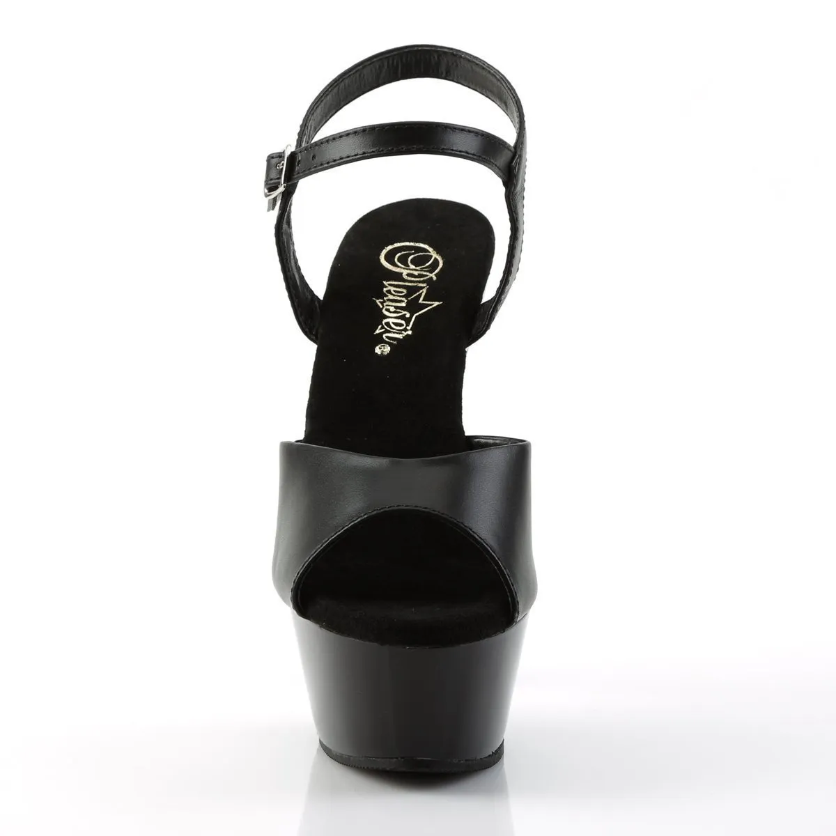 Pleaser Kiss-209-Black-Size 9-Clearance