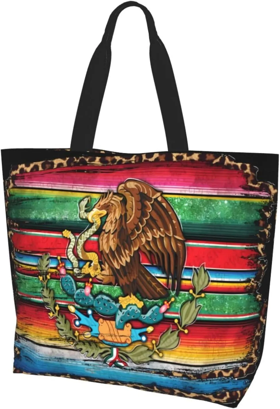 Polish Flag Poland Polska Eagle Women's Tote Bag Large Capacity Single Shoulder Bags Handbag for Shopping Work